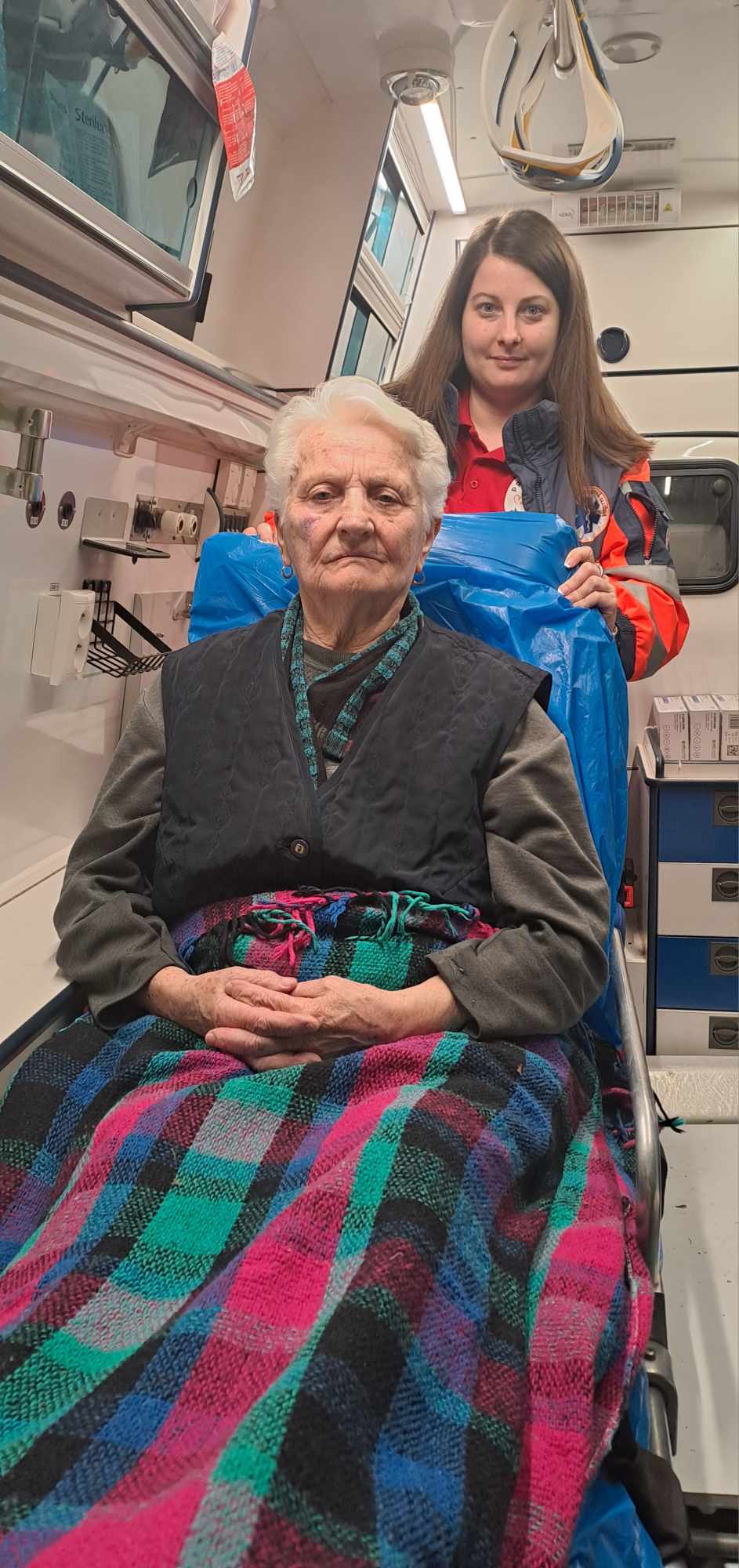 Anka s babičkou